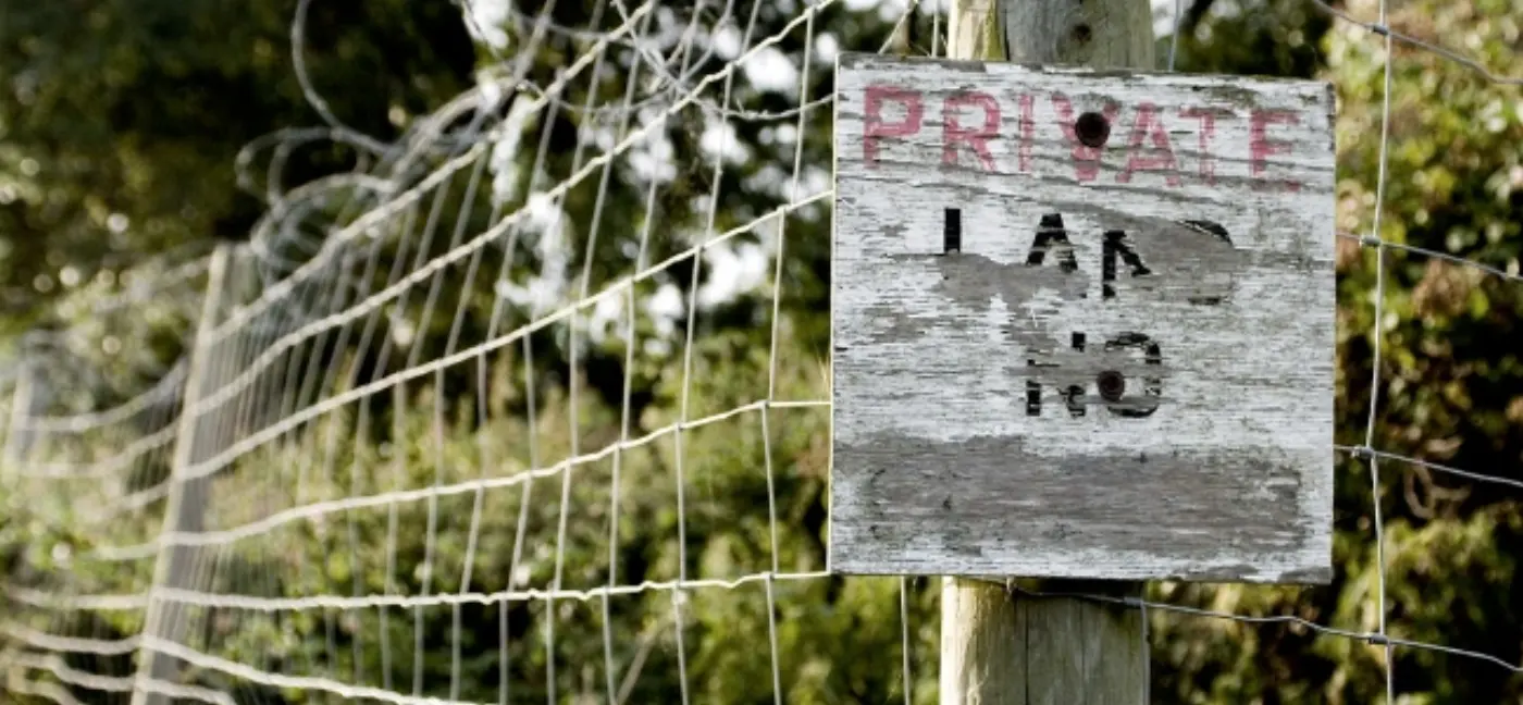 Private land