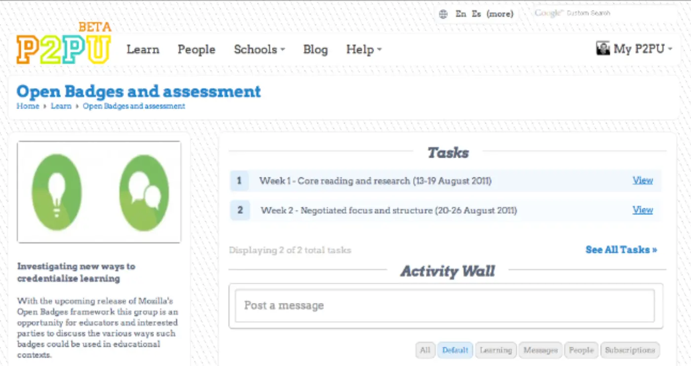 Open Badges and assessment