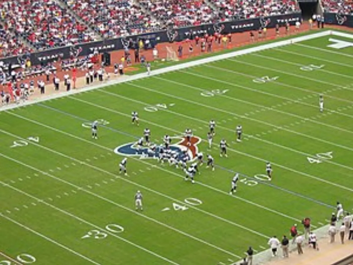 From an American football game between the Ten...