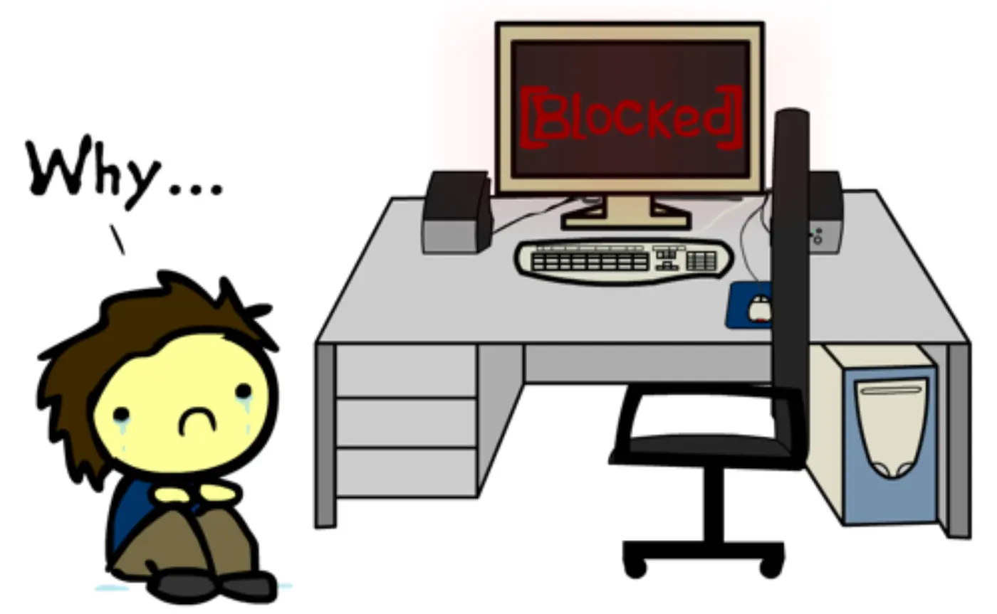 blocked