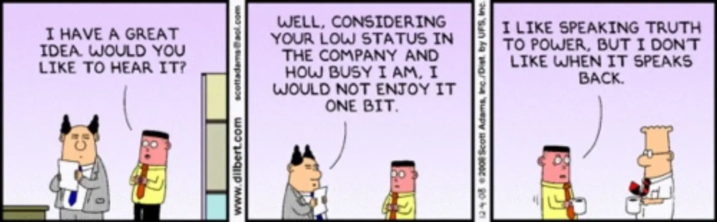Dilbert on learner voice?