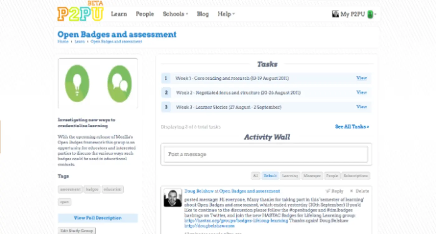 Open Badges and Assessment
