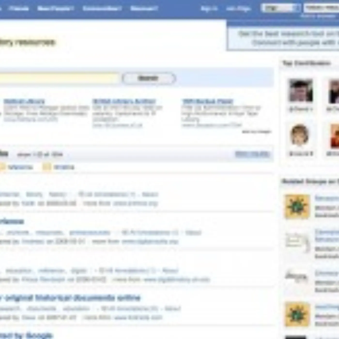 Diigo search results - 'History resources'